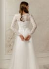 Свадебное платье Закрытое свадебное платье с мягким кружевом