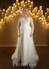 Свадебное платье Силуэтное свадебное платье трансформер  с рукавами 