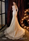 Свадебное платье Кружевное дизайнерское свадебное платье со шлейфом силуэт рыбка