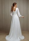 Свадебное платье Шифоновое платье в стиле рустик
