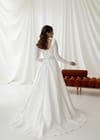 Свадебное платье свадебное платье из облегченного атласа