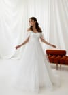 Свадебное платье свадебное платье в классическом стиле с мерцающим корсетом