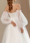 Свадебное платье Простое белое свадебное платье
